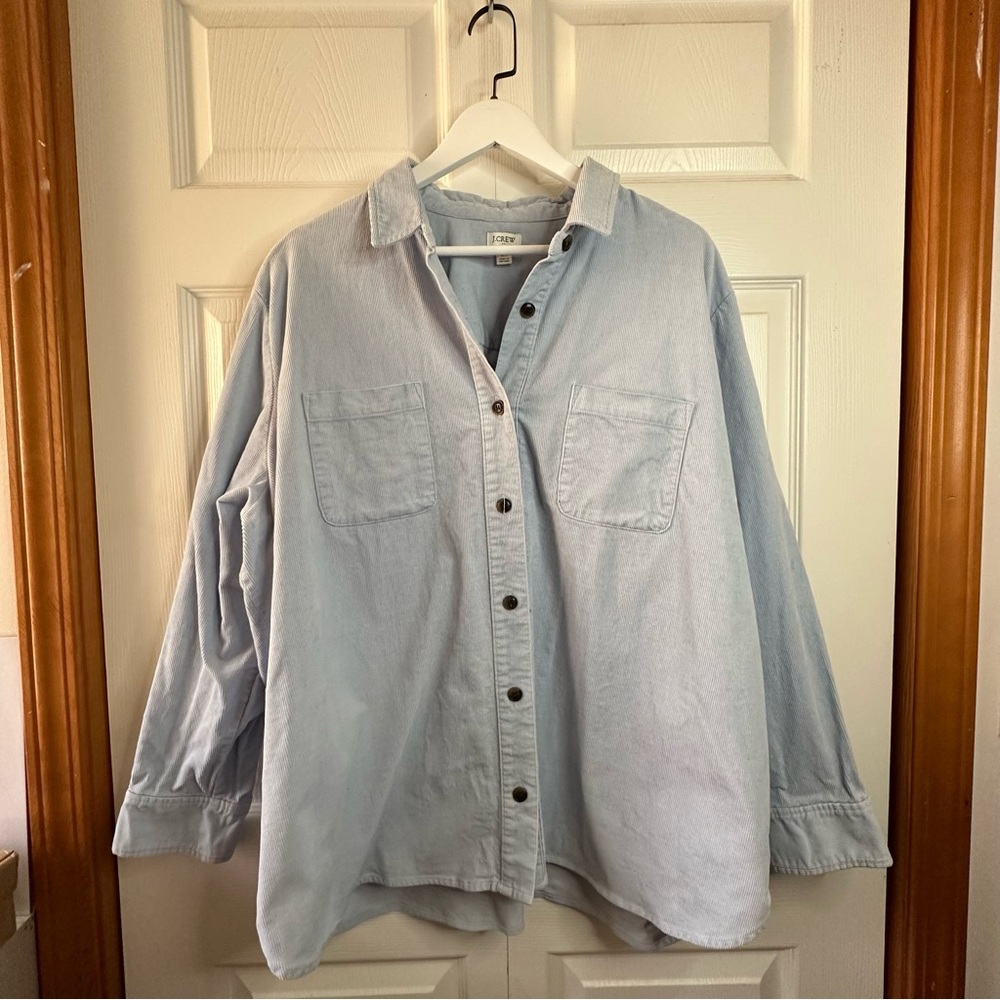 J. Crew Factory Corduroy Button Up